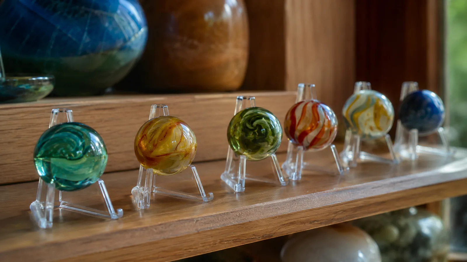 How Clear Acrylic Stands Tamed My Marble Collection