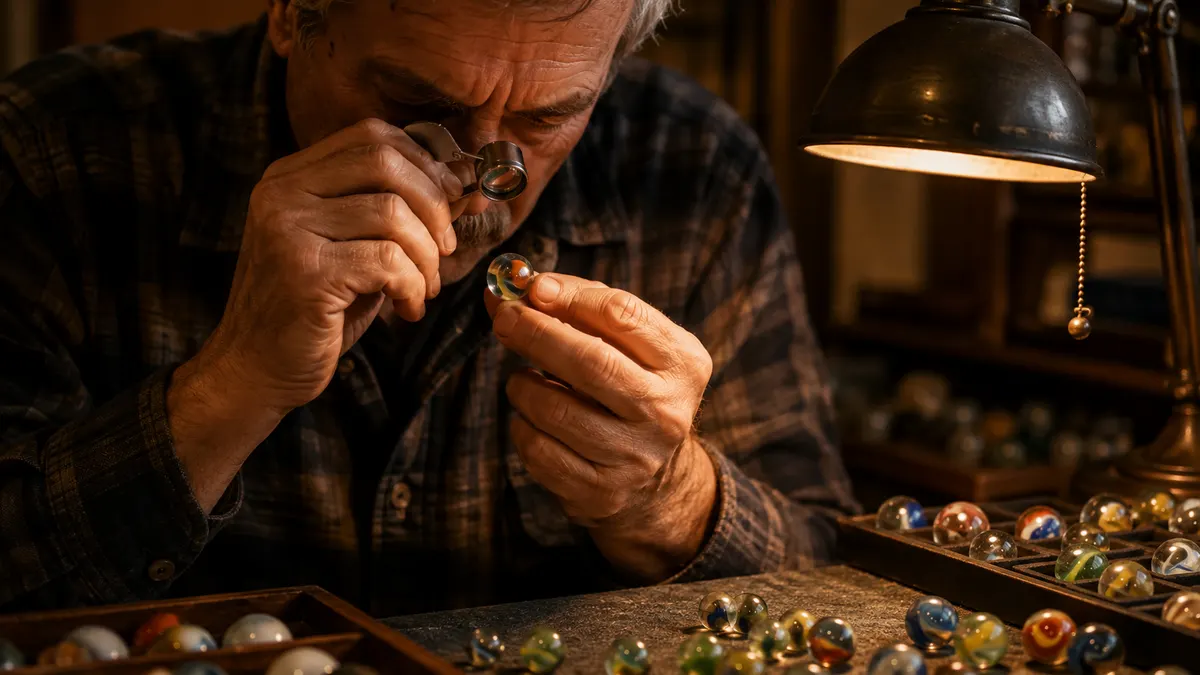 How to Grade Marbles With a Jeweler's Loupe: A Collector's Method
