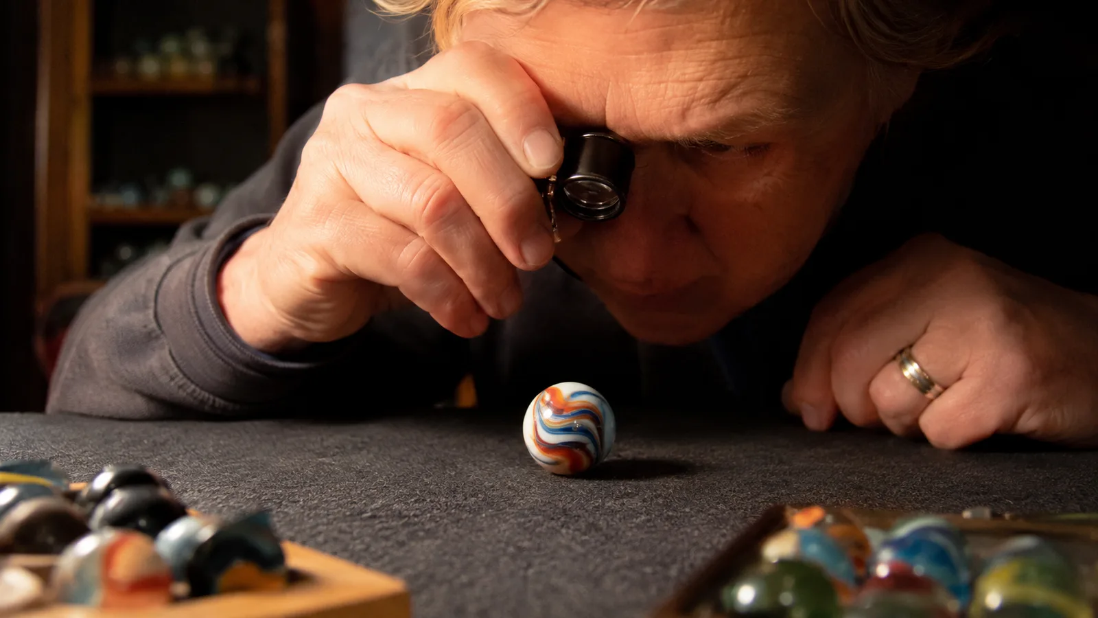 Jeweler's Loupe Review: Inspecting Marbles and Glassware Up Close